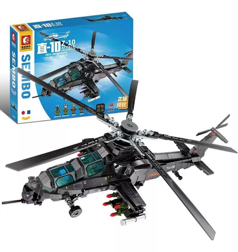 Bloques / Helicoptero de Guerra