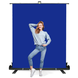 Pantalla Croma Portatil Azul