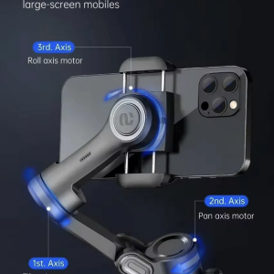 Estabilizador Celular + Luz RGB